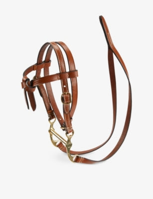 LeMieux leather pony bridle toy with adjustable strap (British brand)