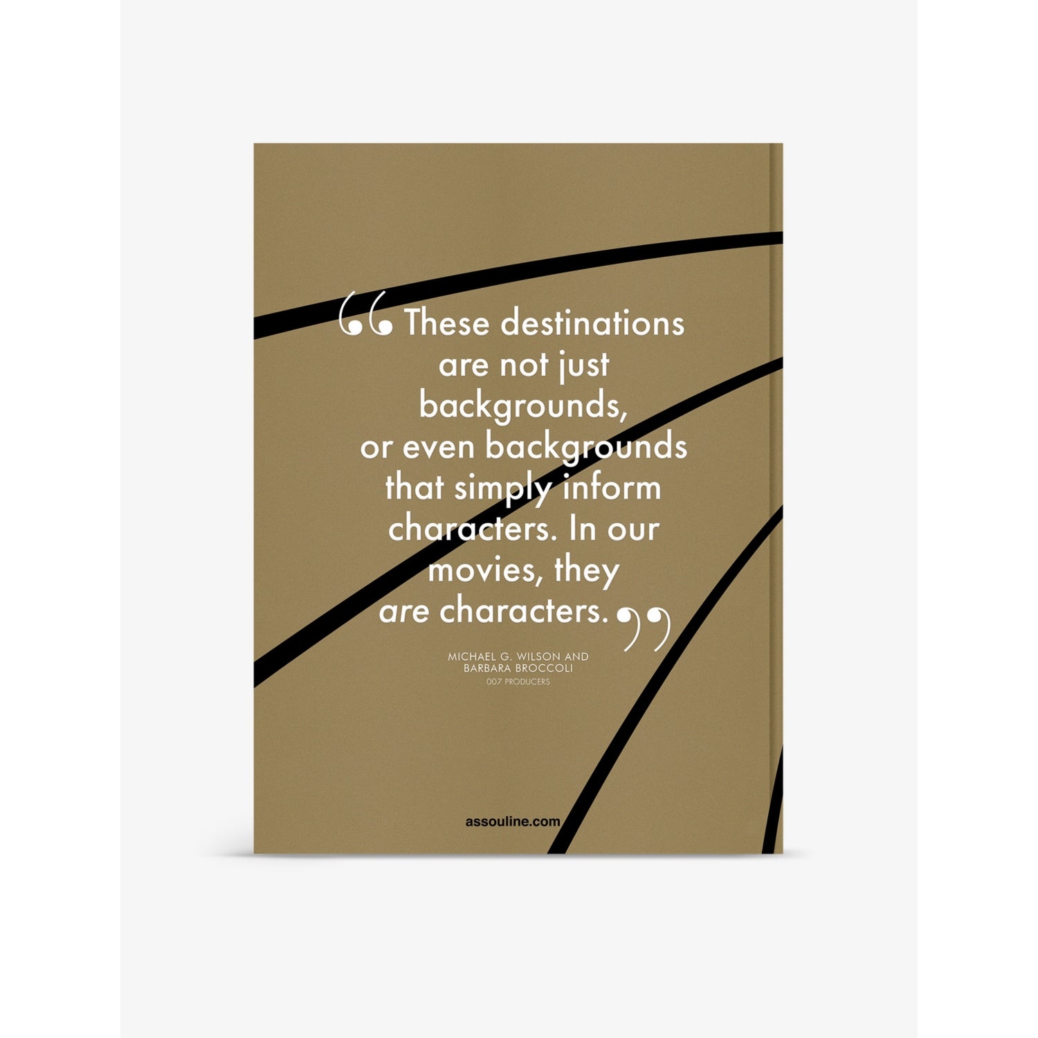Assouline James Bond Destinations book silk hardcover, UK version