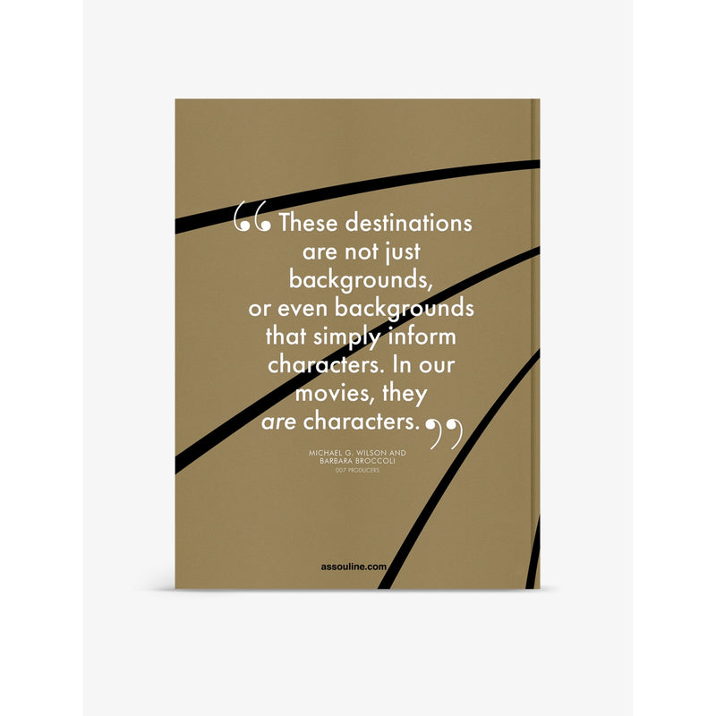 Assouline James Bond Destinations book silk hardcover, UK version
