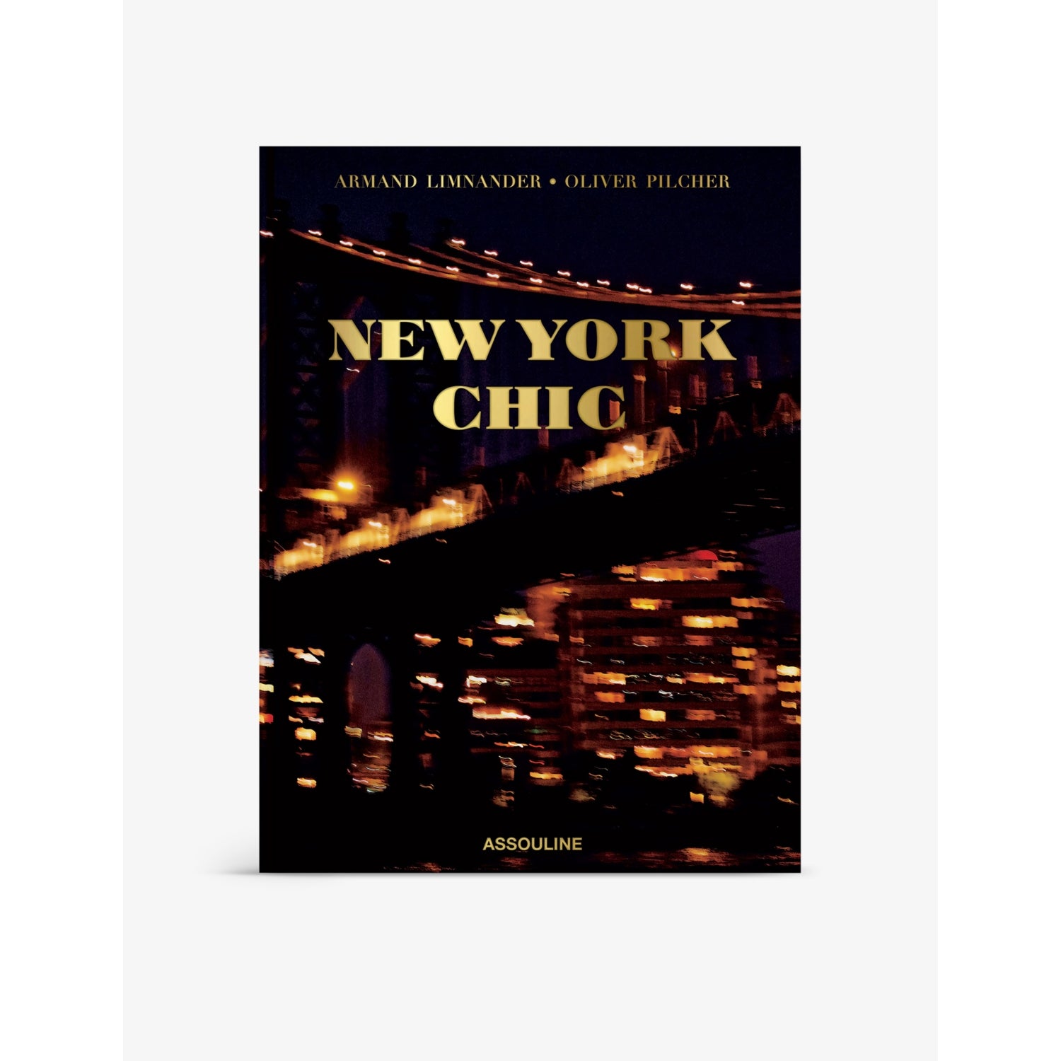 Assouline New York Chic silk hardcover coffee table book, UK version