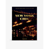Assouline New York Chic silk hardcover coffee table book, UK version