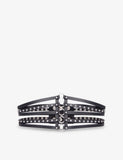 The Kooples Stud-Embellished Leather Corset Belt Width 11cm
