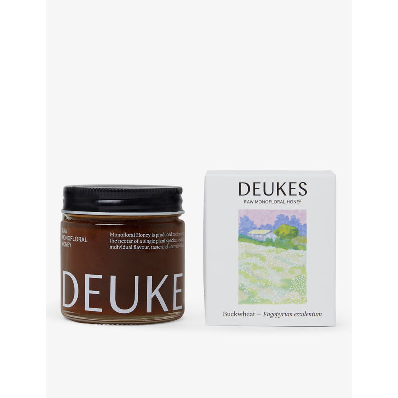 Deukes raw monofloral buckwheat honey 250g, UK version