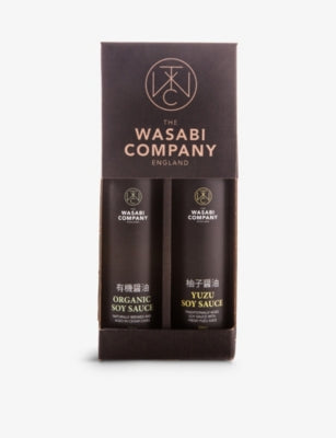 Soy sauce and yuzu soy sauce set, Japanese condiment, UK version