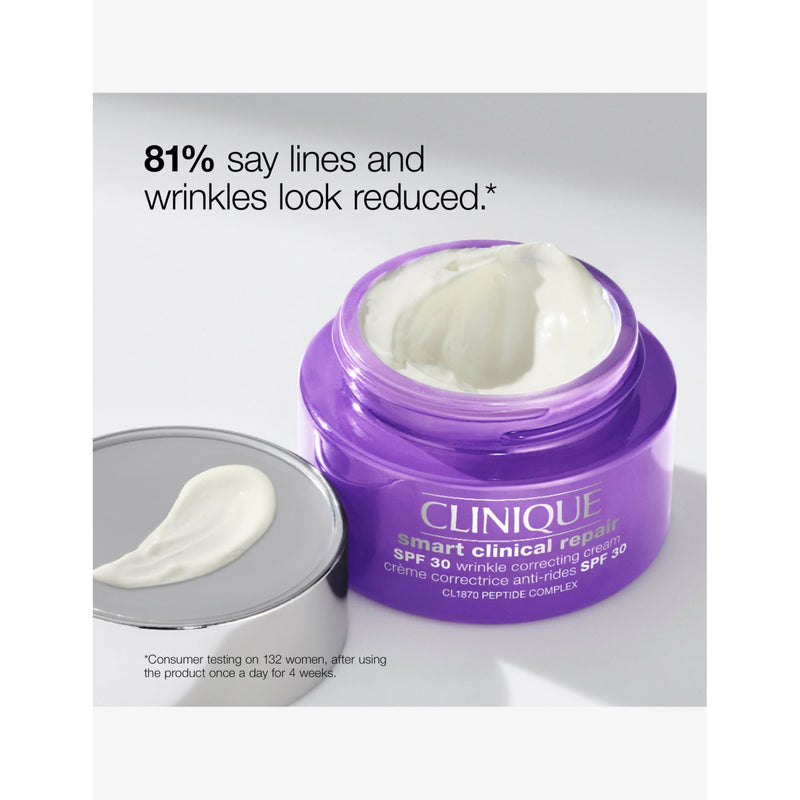 Clinique SPF 30 wrinkle correcting cream, imported from the UK