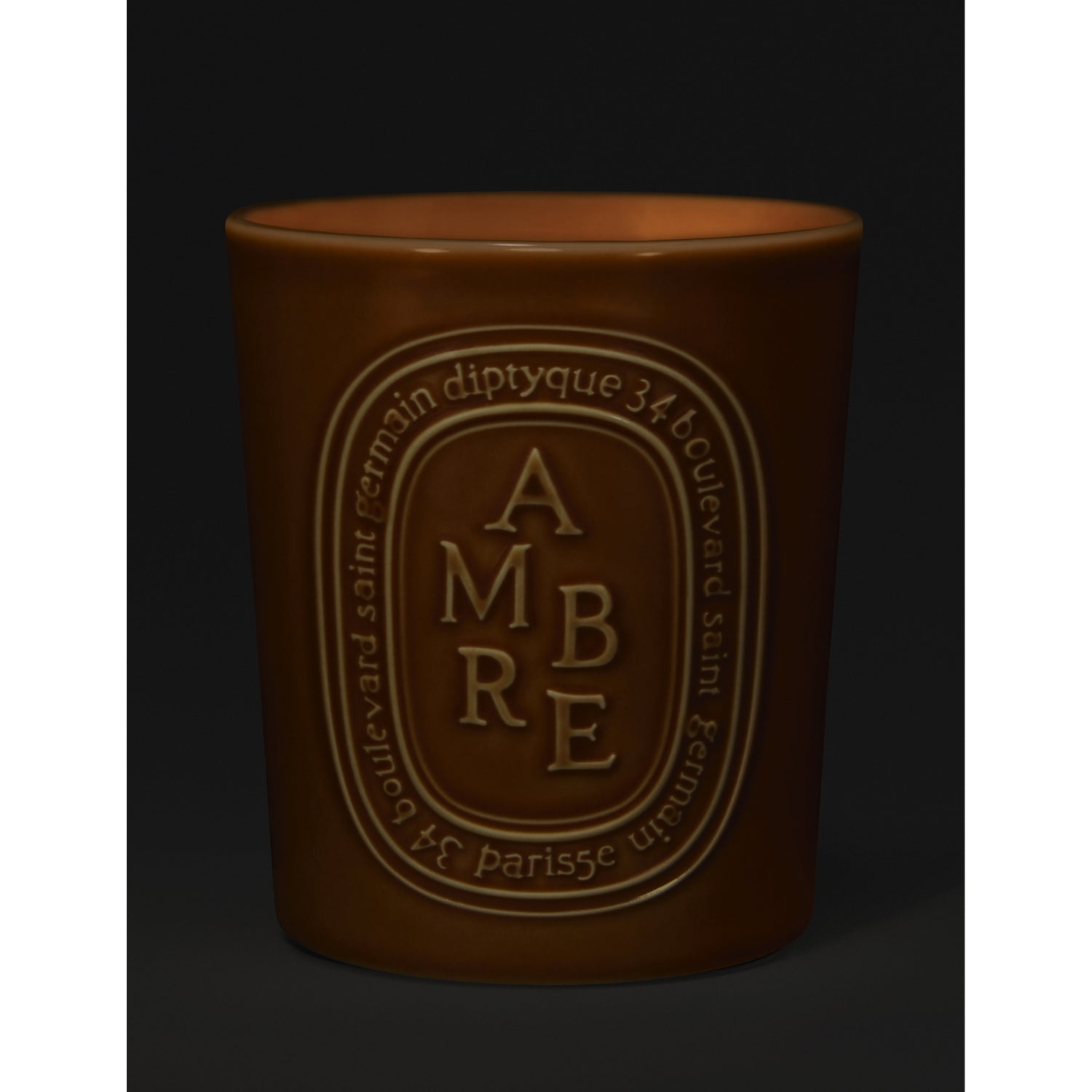 Diptyque Ambre limited edition scented candle 600g, UK version