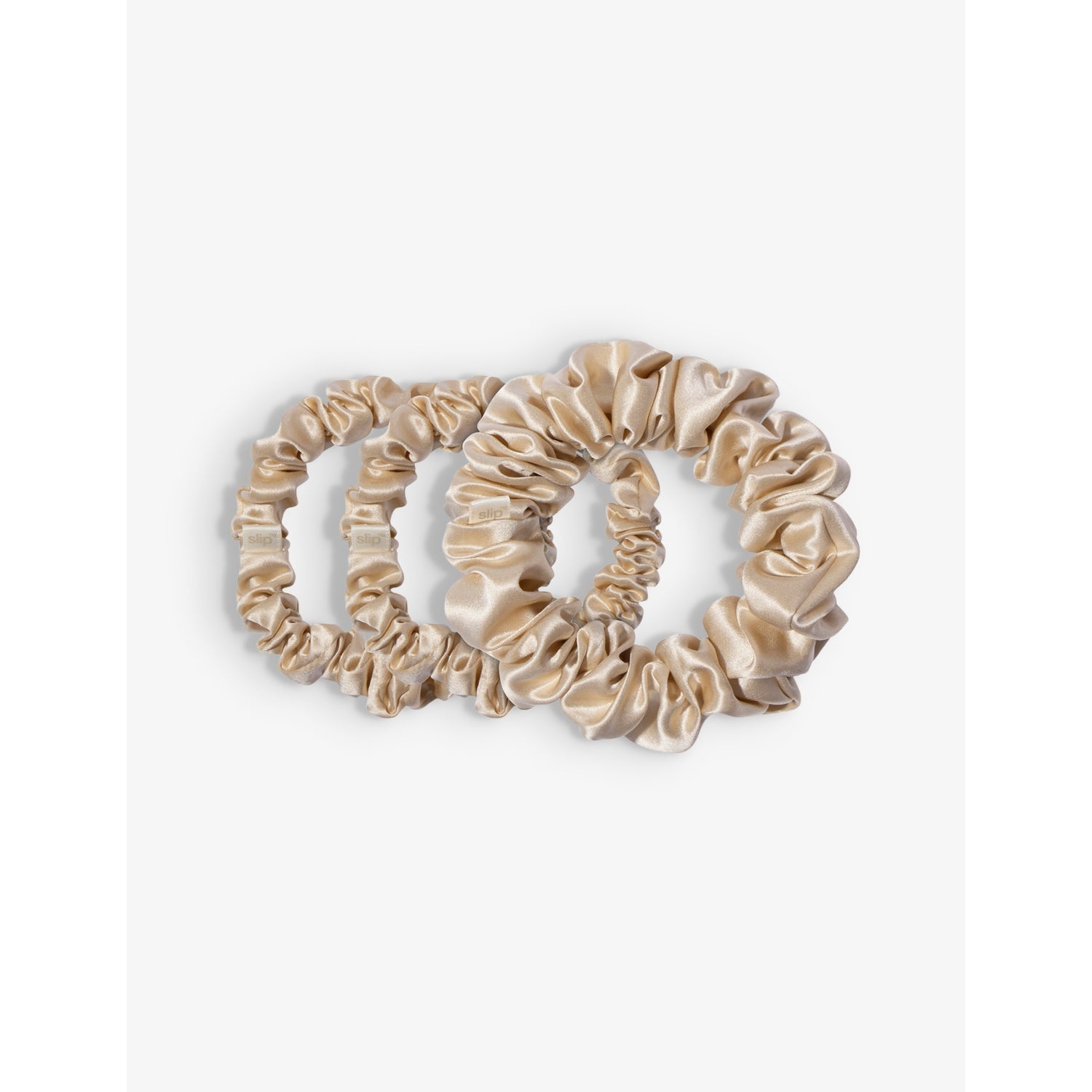 Slip silk scrunchies pack of three (British brand)