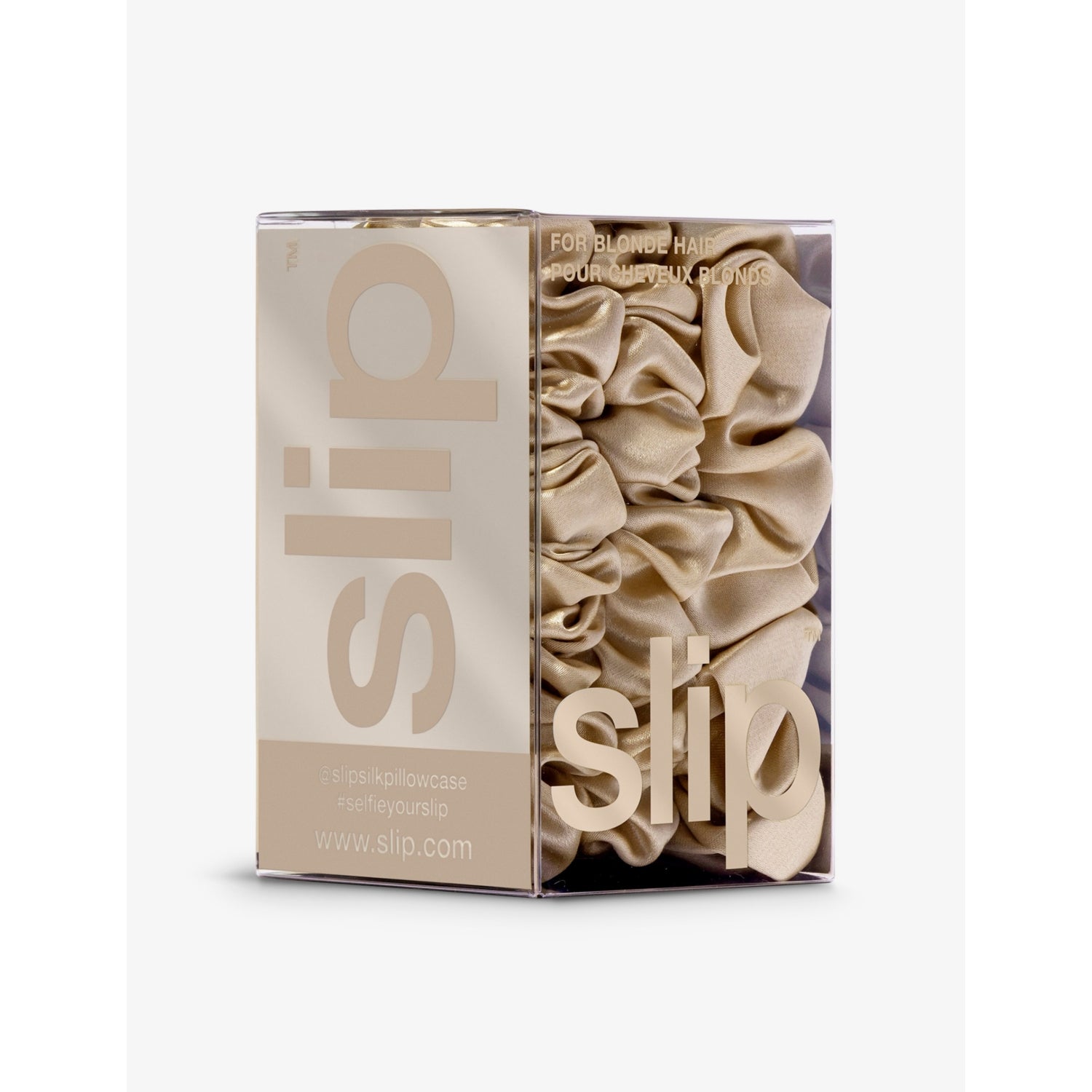 Slip silk scrunchies pack of three (British brand)