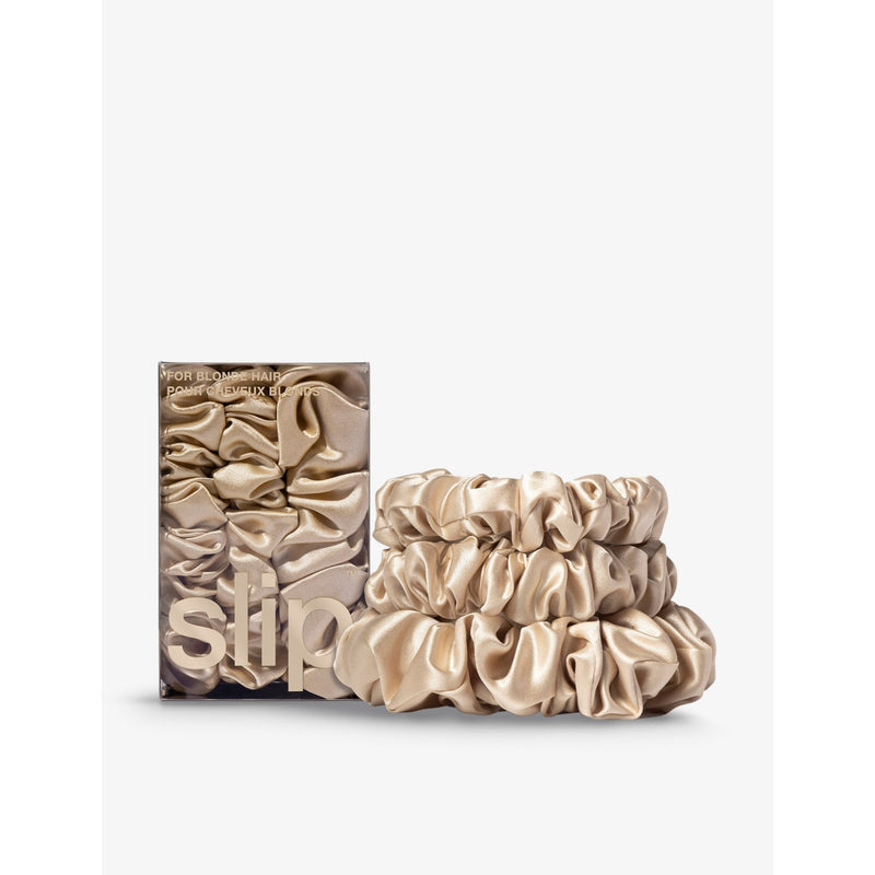 Slip silk scrunchies pack of three (British brand)