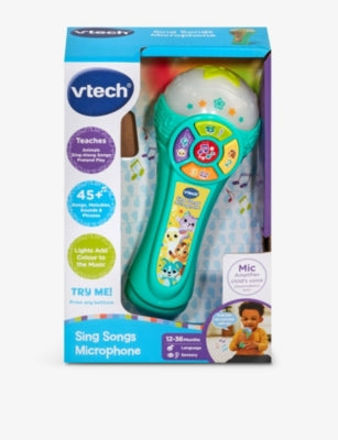 VTech Sing Song Microphone interactive toy 19cm, UK version