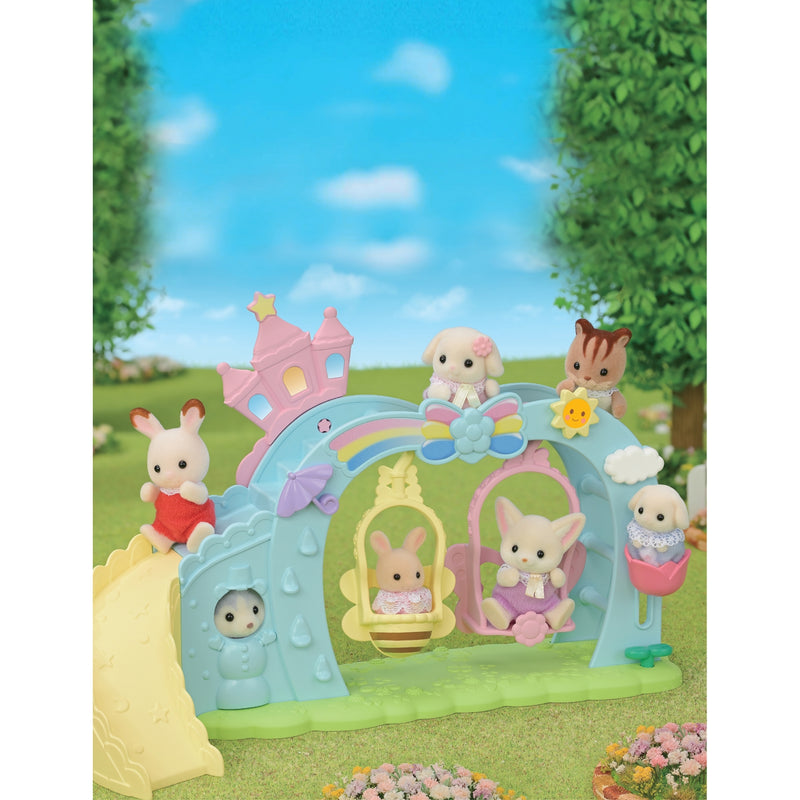 Sylvanian Families Nursery Swing playset 21cm (British brand)