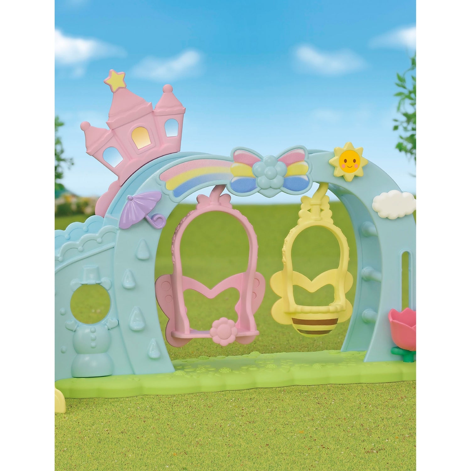Sylvanian Families Nursery Swing playset 21cm (British brand)
