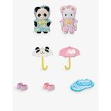Sylvanian Families Rainy Day Duo playset with baby figures (British brand)