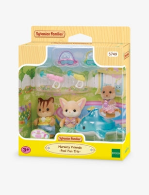 Sylvanian Families Nursery Friends Pool Fun Trio playset, UK version