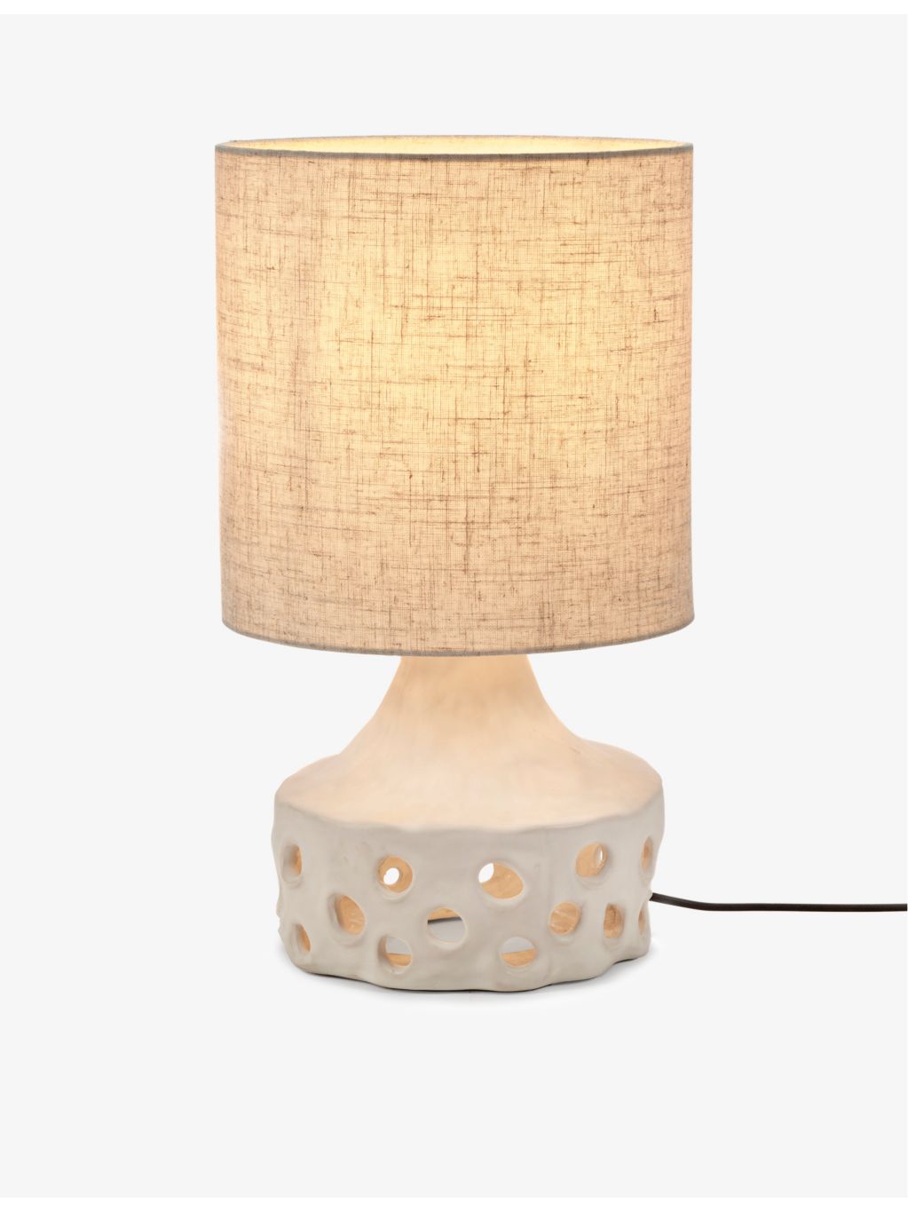 Serax Sophie Casier Oya ceramic table lamp 42cm, imported from the UK