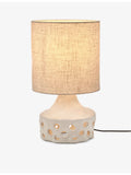 Serax Sophie Casier Oya ceramic table lamp 42cm, imported from the UK
