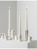 Serax stoneware candle holders set of three - British product