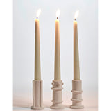 Serax stoneware candle holders set of three, imported from the UK