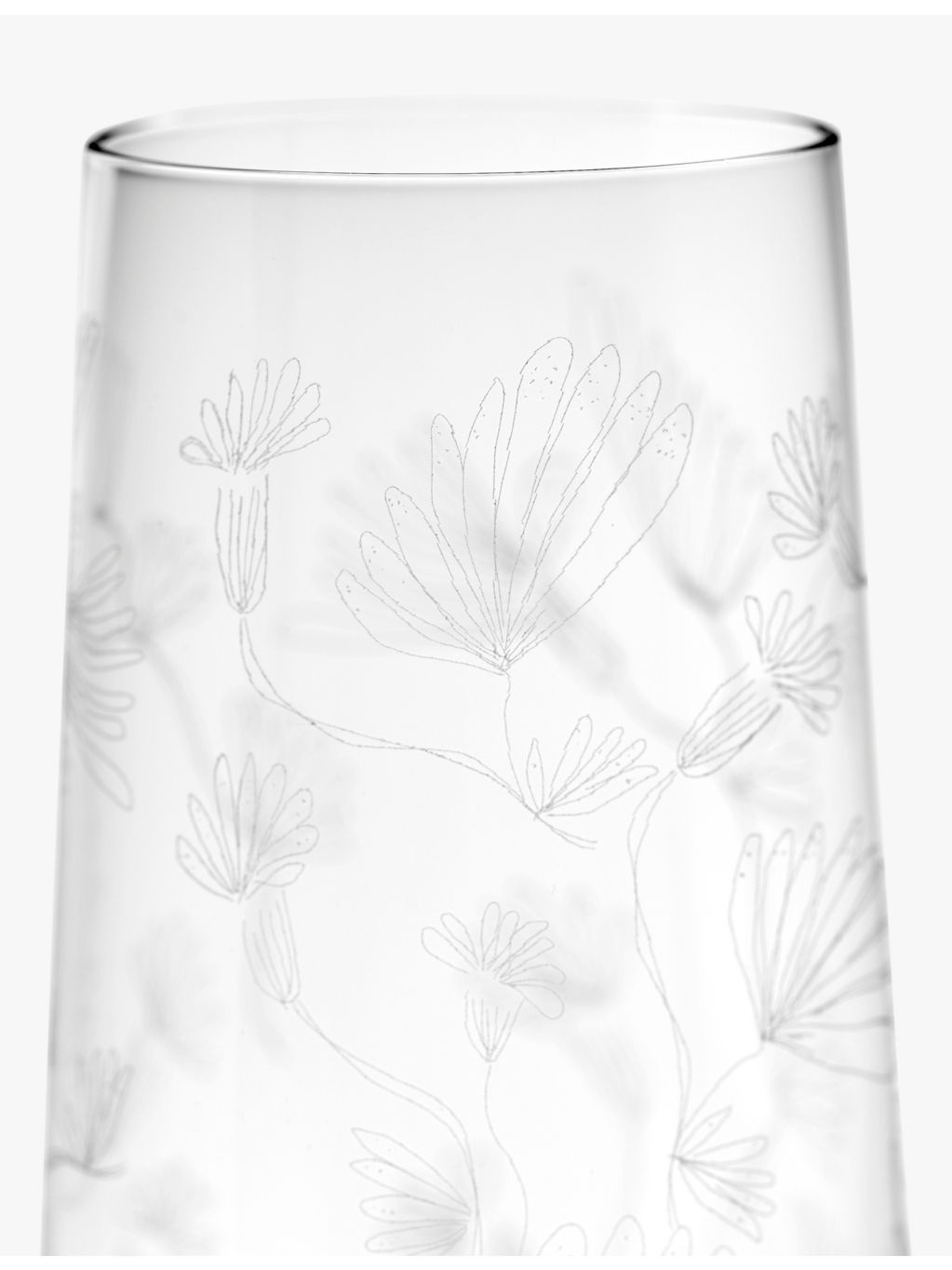 Serax Marni champagne flute set of four, imported from the UK