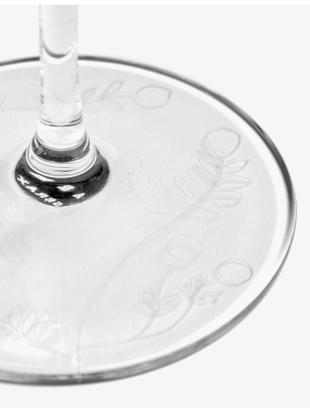 Serax Marni white wine glasses set of four, imported from the UK