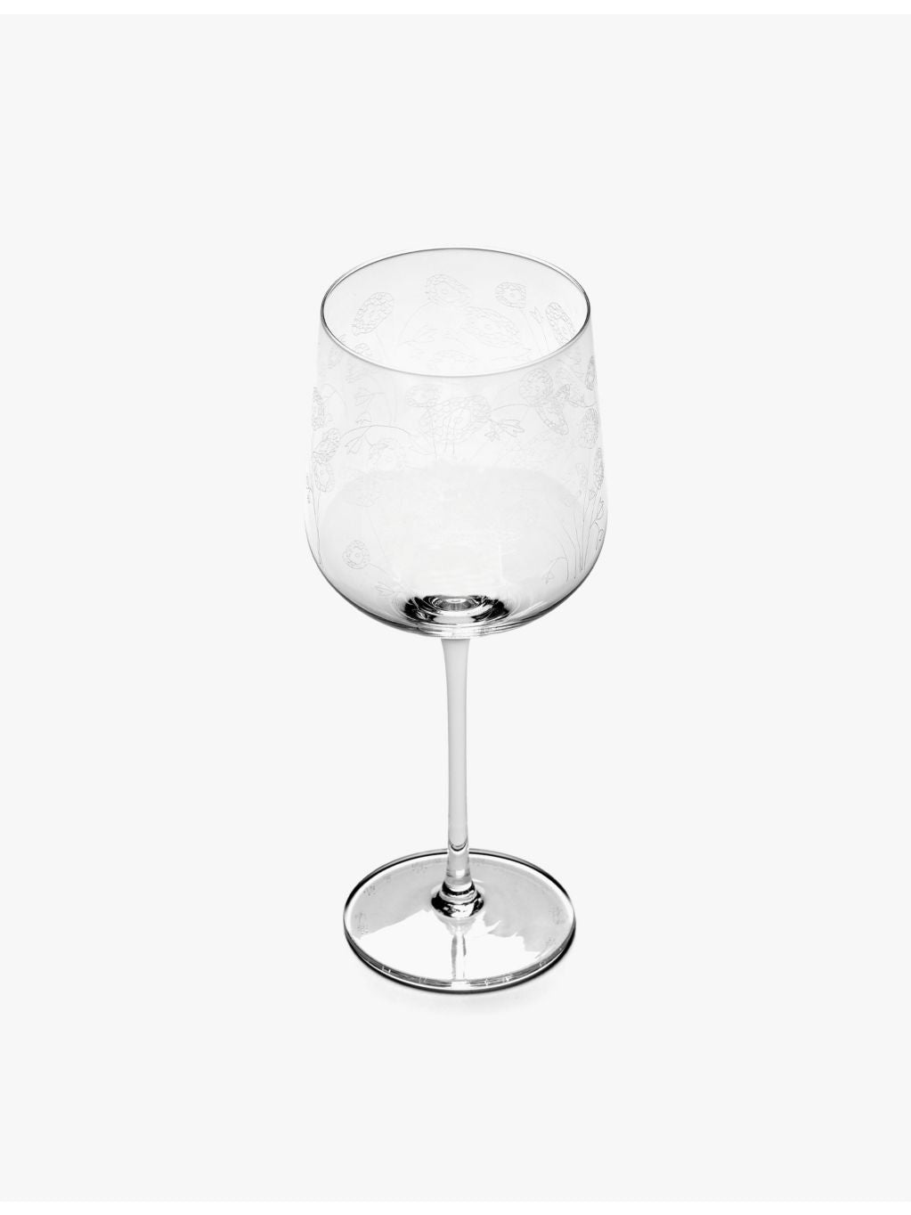 Serax Marni Midnight Flowers glasses set of four, imported from the UK