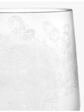 Serax Marni Midnight Flowers glasses set of four, imported from the UK