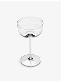 Serax Marni champagne coupe glasses set of four, Midnight Flowers, UK version