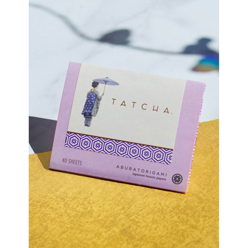 Tatcha Japanese blotting papers 40 sheets, imported from the UK