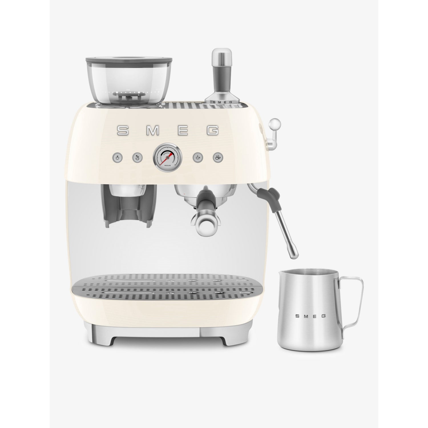 SMEG espresso coffee machine and grinder, UK version