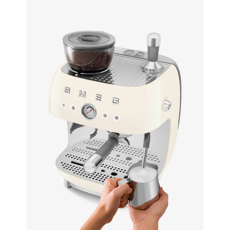 SMEG espresso coffee machine and grinder, UK version
