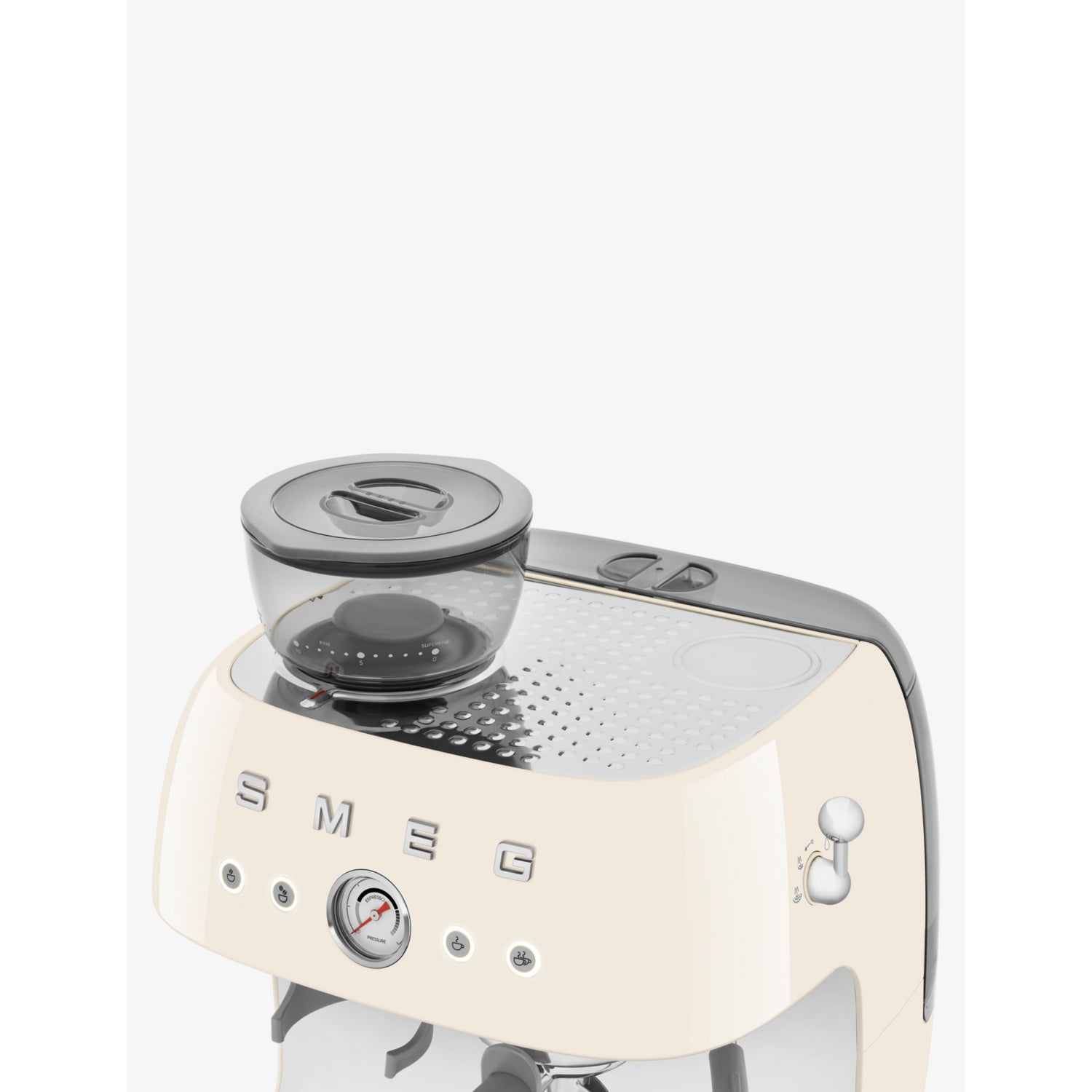 SMEG espresso coffee machine and grinder, UK version