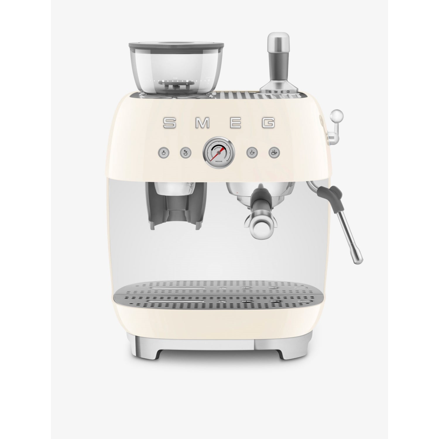 SMEG espresso coffee machine and grinder, UK version