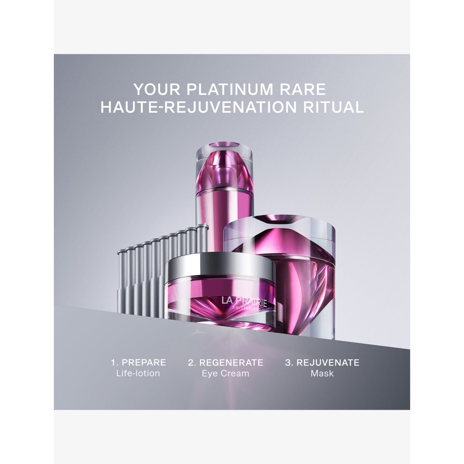 La Prairie Overnight Mask refill 20ml with serum vials - British product