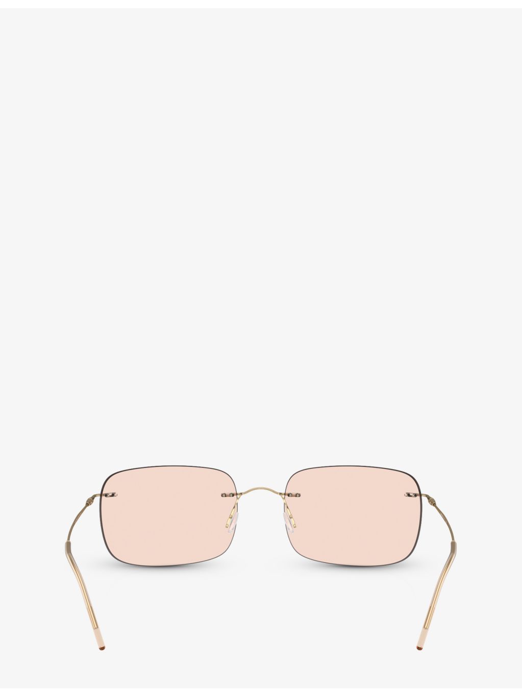 Giorgio Armani AR1512M pillow-frame metal sunglasses, imported from the UK