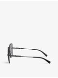 Michael Kors MK1150 Quebec square-frame metal sunglasses - British product
