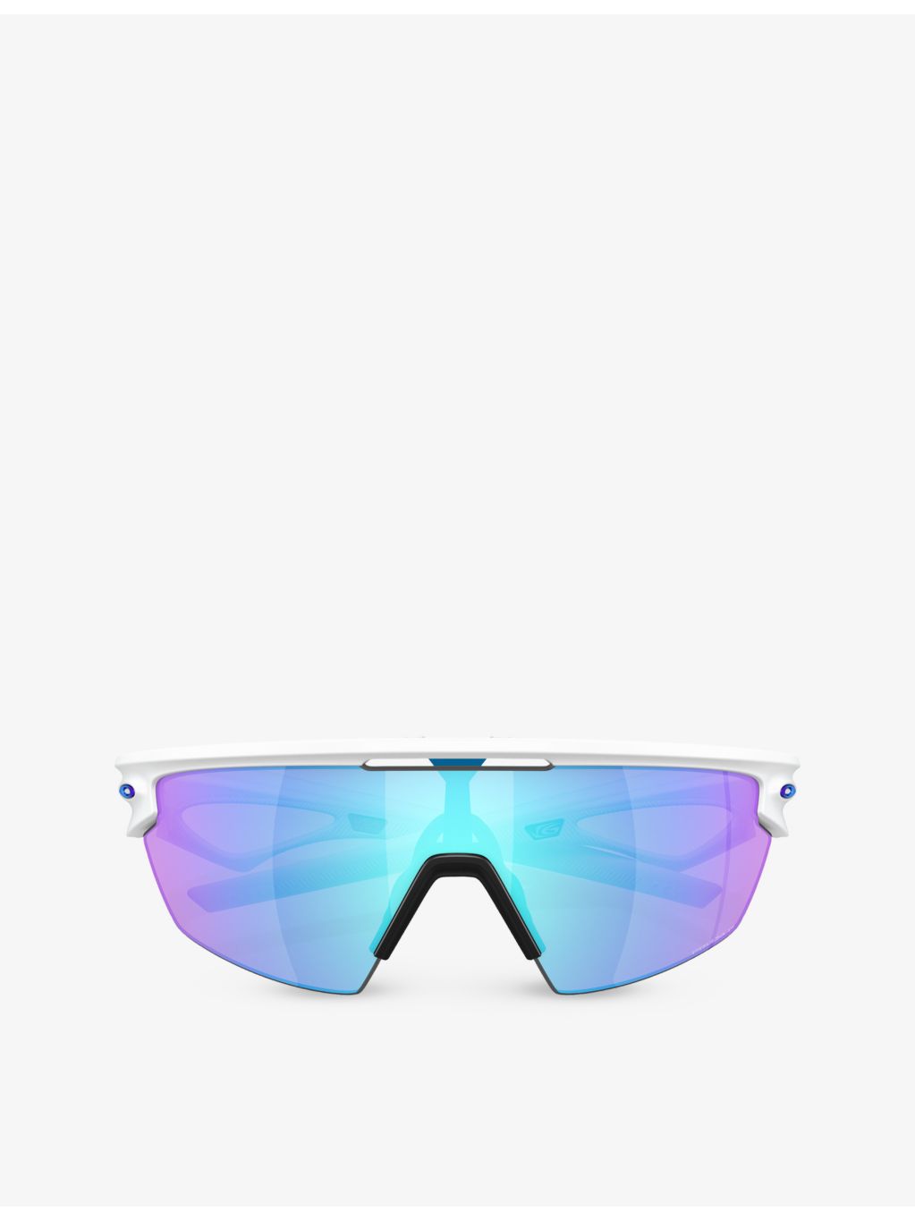 Oakley Sphaera wrap-around acetate sunglasses, imported from the UK