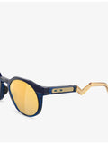 Oakley round-frame acetate sunglasses with polarised lenses - British product