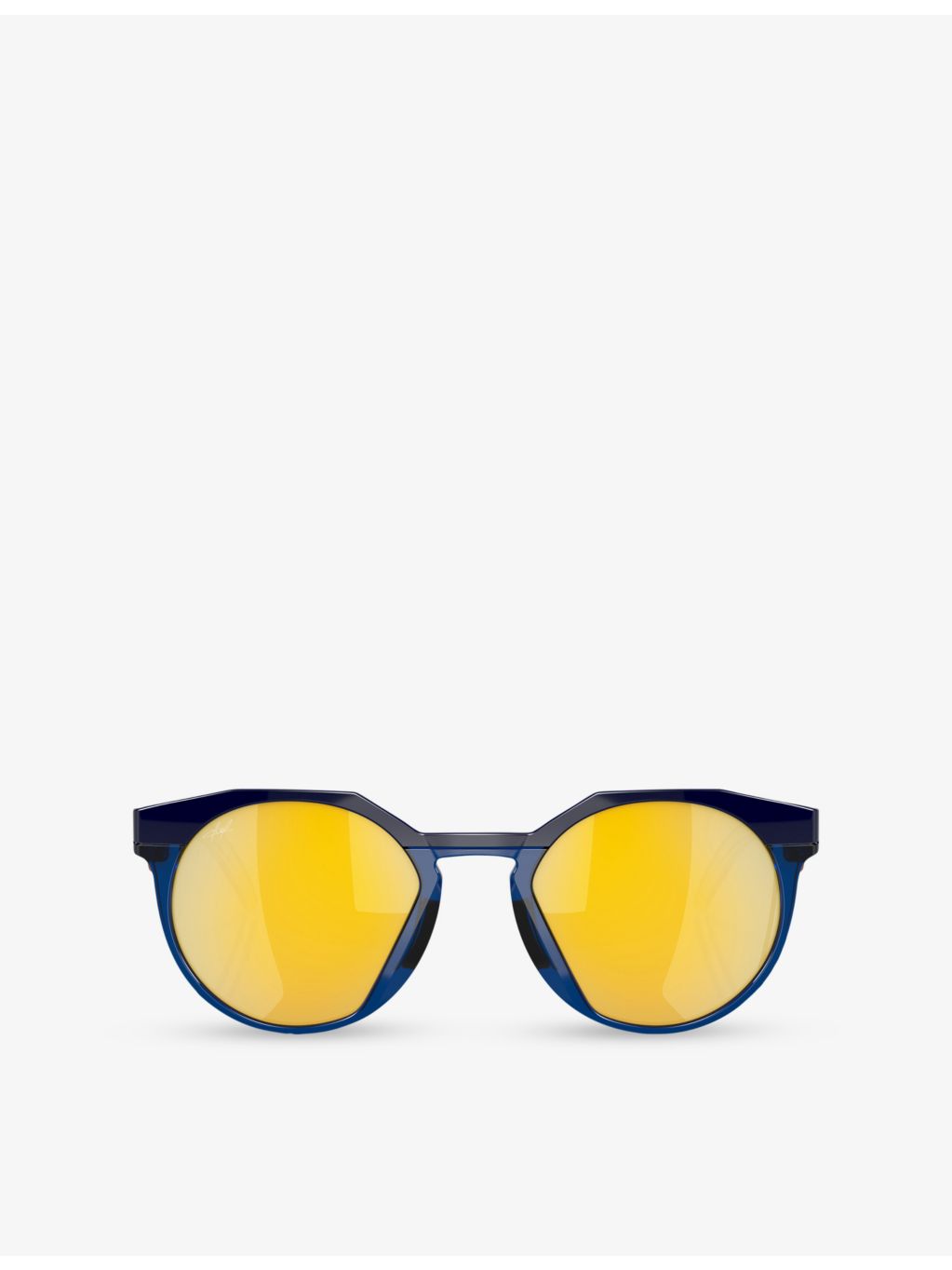 Oakley round-frame acetate sunglasses with polarised lenses - British product