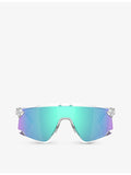 Oakley Bxtr rectangle acetate sunglasses OO9280, imported from the UK
