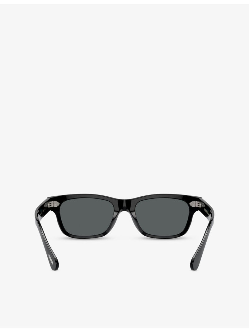 Oliver Peoples Rosson rectangular acetate sunglasses - British product