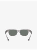Oliver Peoples Rosson rectangle-frame acetate sunglasses - British product