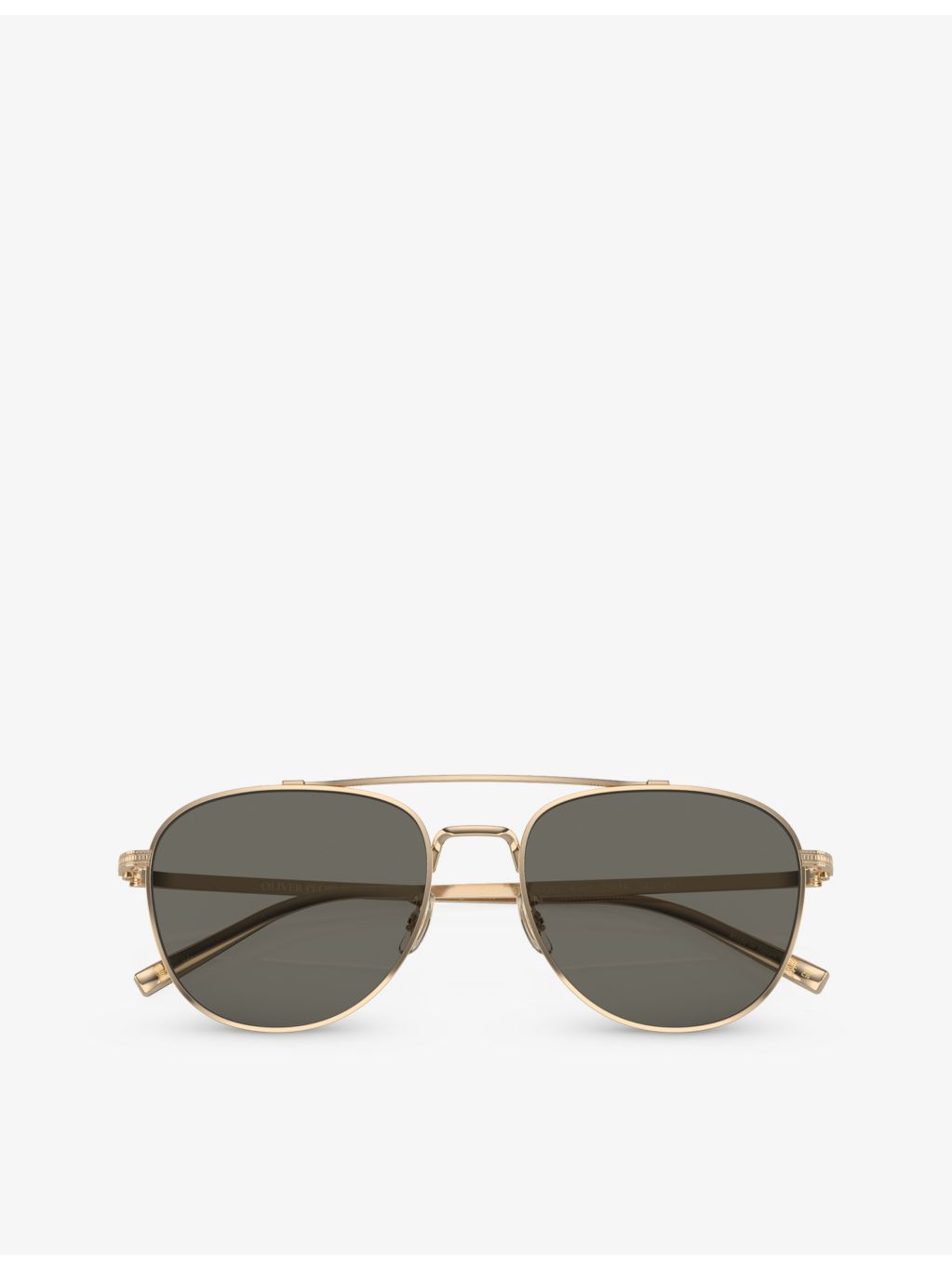 Oliver Peoples pilot titanium sunglasses OV1335ST, imported from the UK