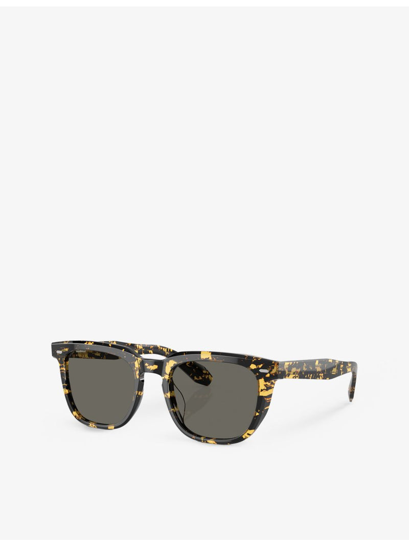 Oliver Peoples OV5546SU rectangle acetate sunglasses, UK version
