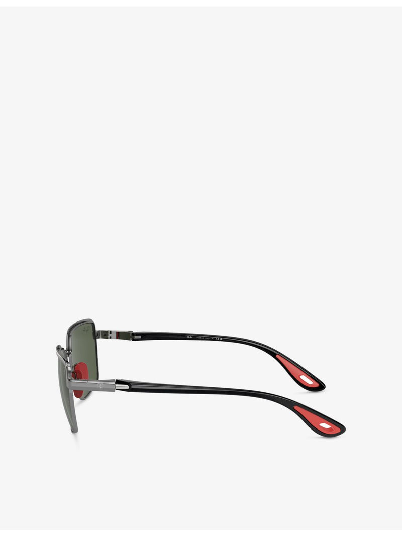 Rayban x Scuderia Ferrari metal sunglasses, imported from the UK
