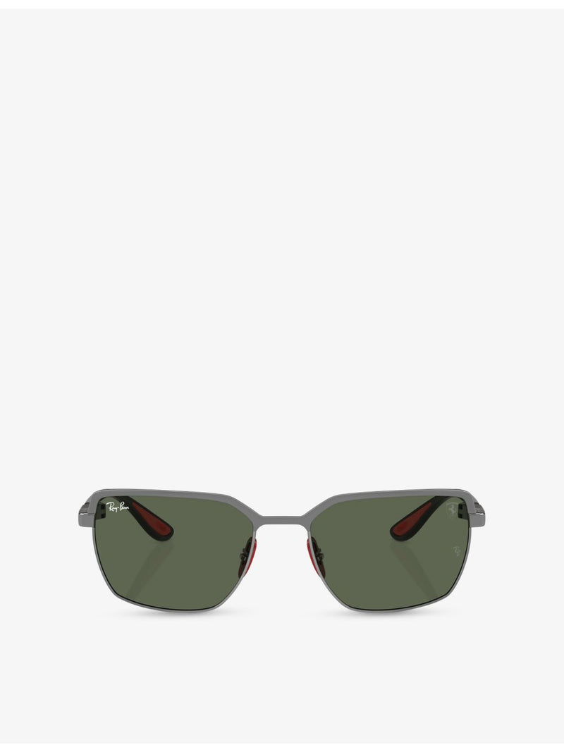 Rayban x Scuderia Ferrari metal sunglasses, imported from the UK