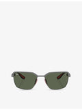 Rayban x Scuderia Ferrari metal sunglasses, imported from the UK