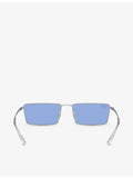 Ray-Ban Emy rectangle-frame metal sunglasses RB3741 - British product