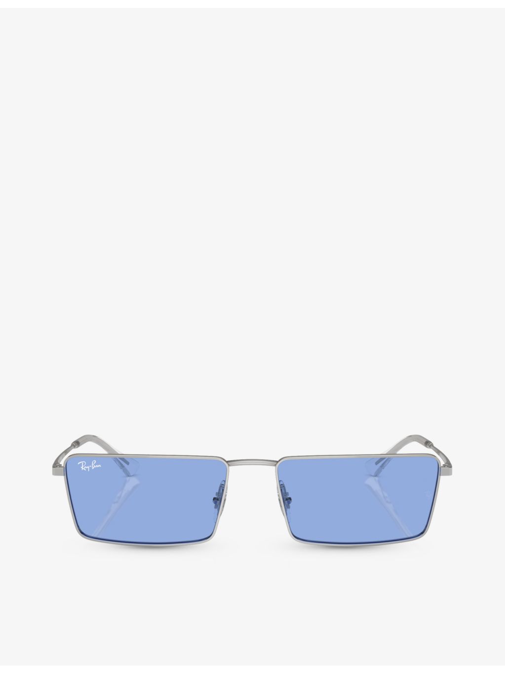 Ray-Ban Emy rectangle-frame metal sunglasses RB3741 - British product