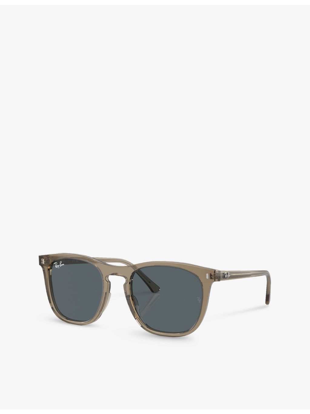 Ray-Ban RB2210 round-frame acetate sunglasses, imported from the UK