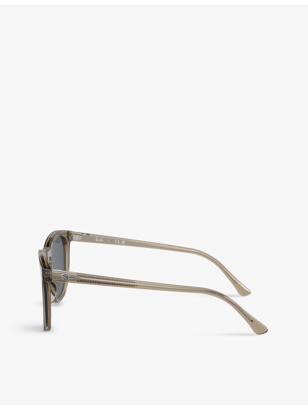 Ray-Ban RB2210 round-frame acetate sunglasses, imported from the UK